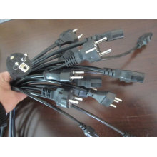 EUROPEAN VDE RUBBER Cables/ NORTH AMERICA POWER CORD PLUGS/MIDDLE EAST PLUGS